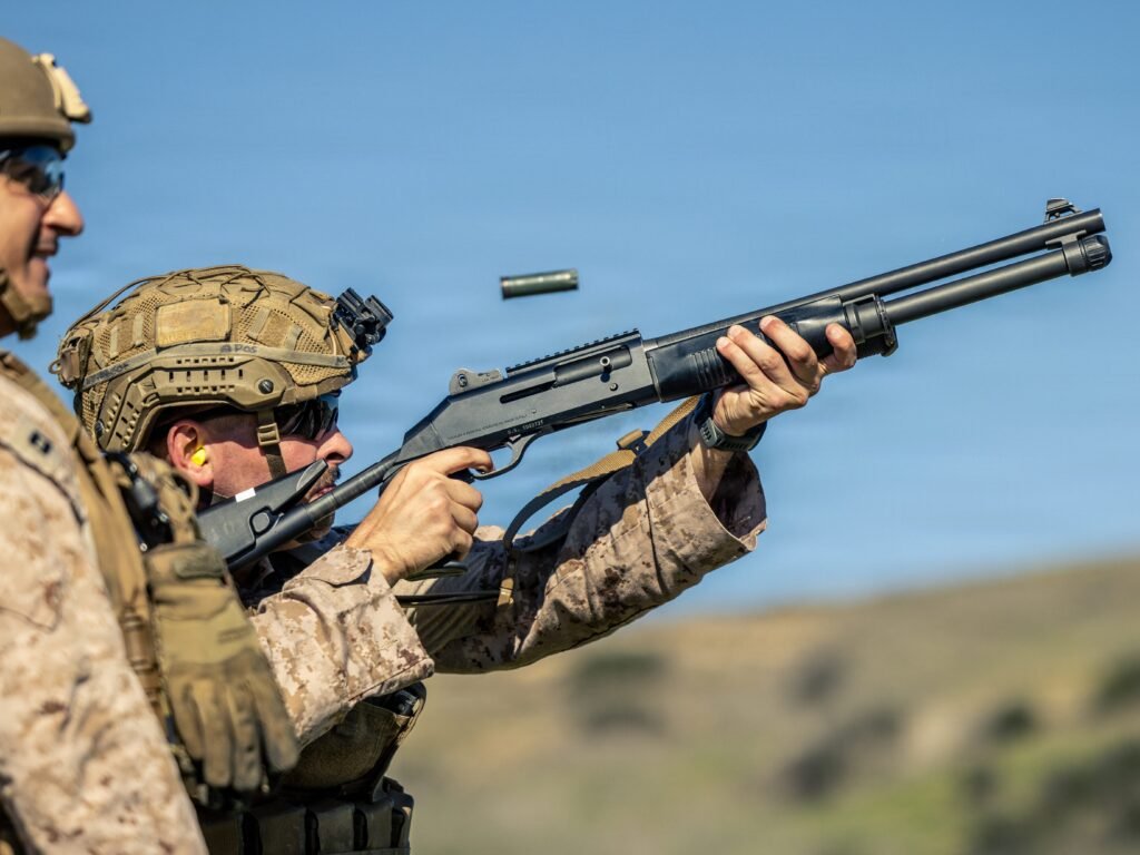 The Pentagon has given a new shotgun-wielding drone its stamp of approval. It also comes with a grenade launcher.