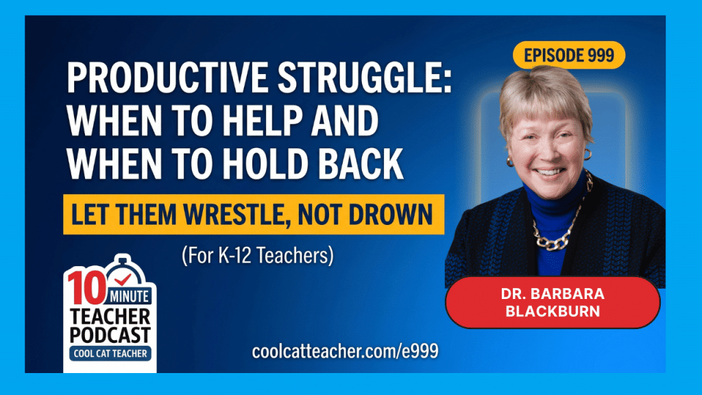 Productive Struggle: When to Help and When to Hold Back