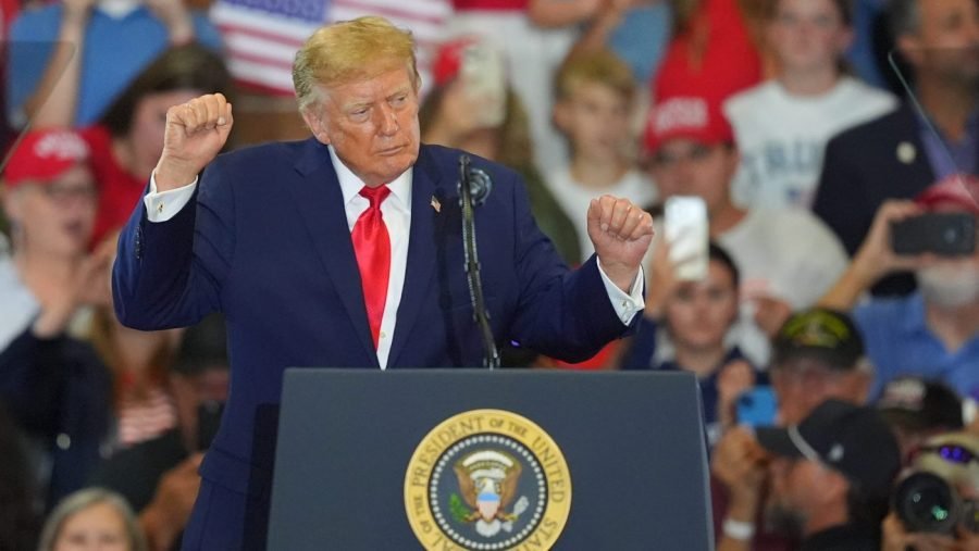 Live updates: Trump brings red state campaign blitz to Alabama; jobs report comes in low