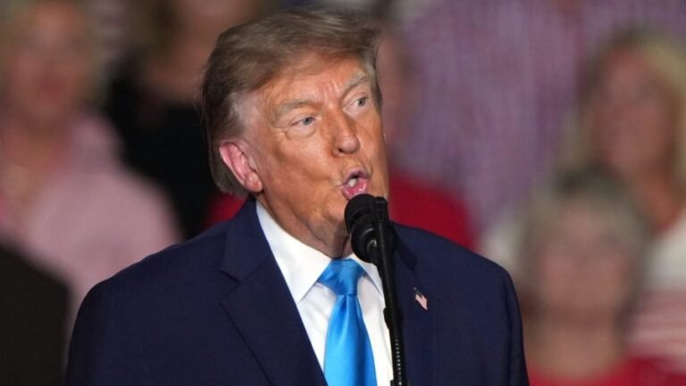 Trump brushes off question about handing out cash before election