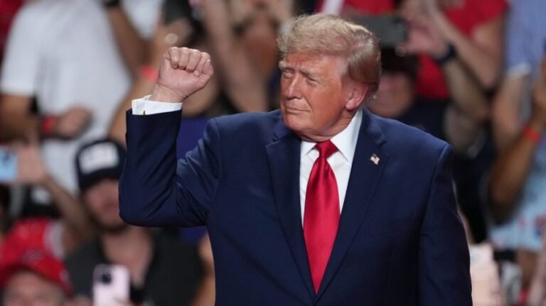 Watch live: Trump takes midterm campaign push to deep-blue New York