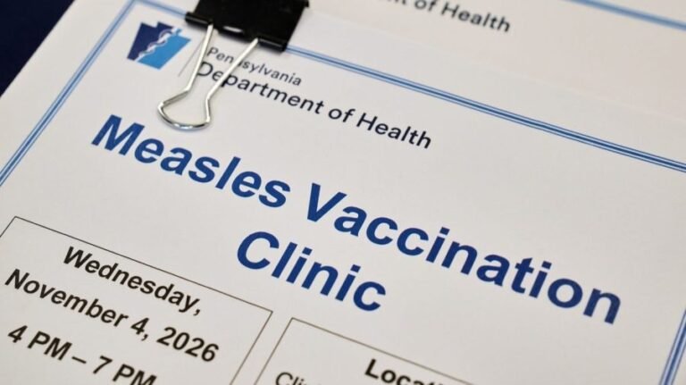 Pennsylvania warns of congenital measles risk as cases rise