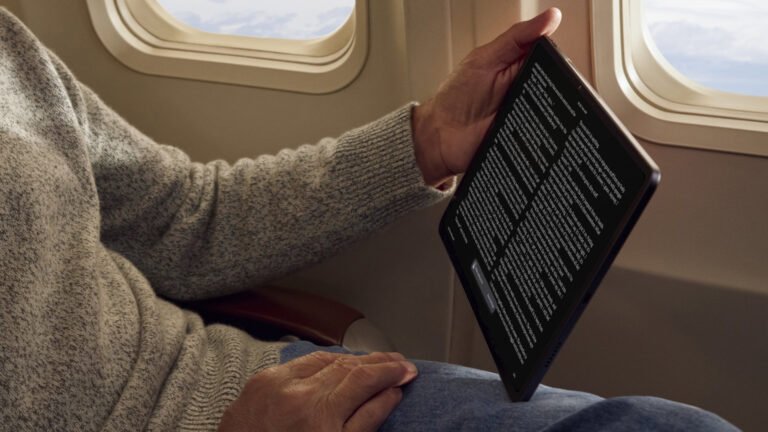 The Kindle experience on the new Alexa tablets really does look ‘rad’