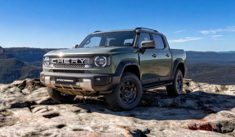 Chery’s Plug-In Diesel Stockman Pickup Has 469 HP