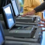 Early voting surges in battleground states as Democrats outpace GOP gains