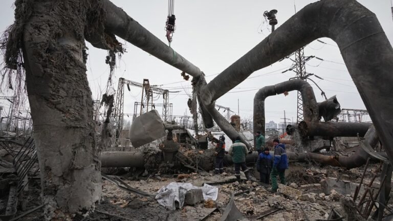 Russia strikes Ukrainian power plant after Trump claims energy ceasefire