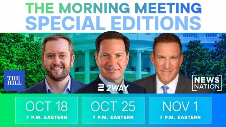 Watch live: Decision Desk ‘26 Midterm Preview powered by 2WAY and The Hill