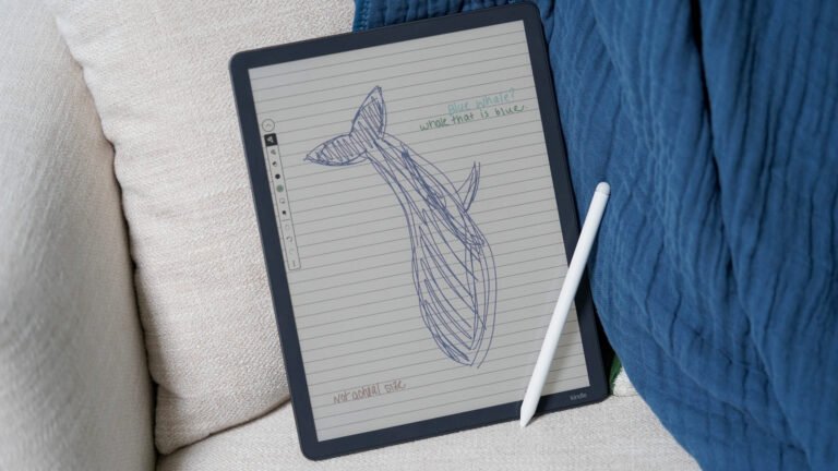 Typing on the latest Kindle Scribe is getting a lot more effortless