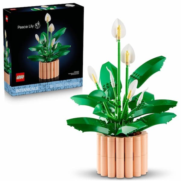 LEGO Botanicals Peace Lily Flower Set only $39.99 shipped + $7.50 Walmart Cash!