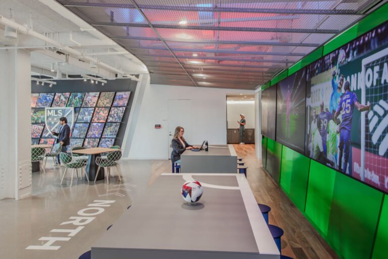 MLS Turns Its New Manhattan Headquarters Into an Office Stadium