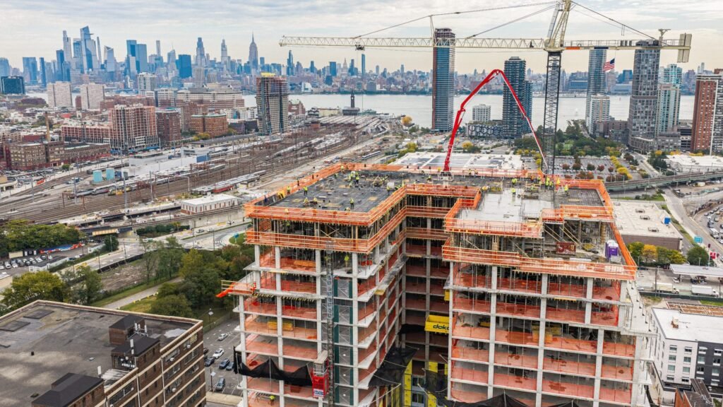 SJP Partnership Tops Out Construction on Jersey City Apartments