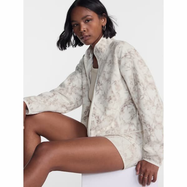 No Boundaries Women’s Polar Fleece Zip Up Jacket only $8!