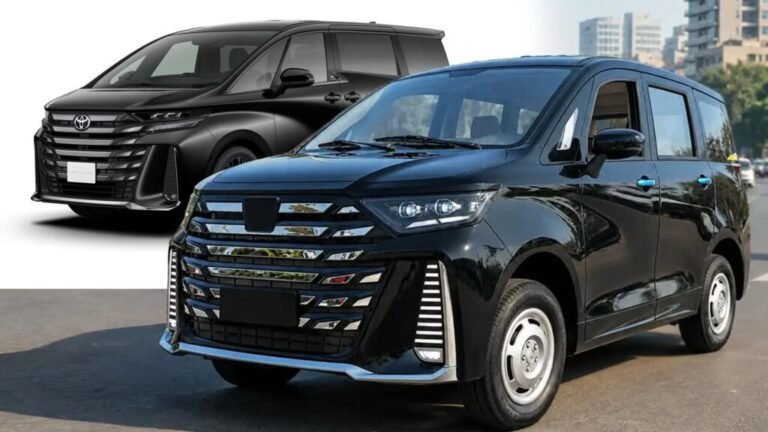 It Looks Like A Toyota Minivan But It’s Actually An EV With 5 HP