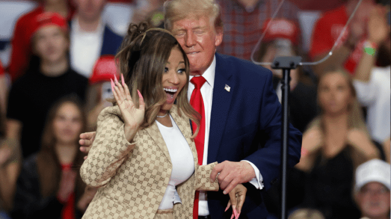 Nicki Minaj tells Trump she’ll support him if he runs again