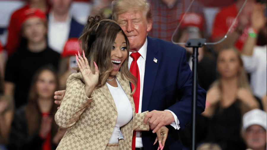Nicki Minaj tells Trump she’ll support him if he runs again