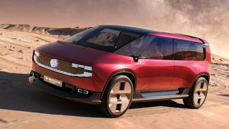 New Renault E-Space concept 2026 - pictures