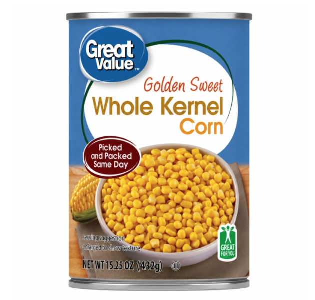 Great Value Golden Sweet Whole Kernel Corn just $0.50 at Walmart, plus more!