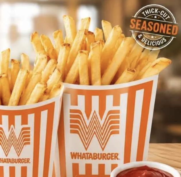 Whataburger: FREE Medium Fries with Purchase!