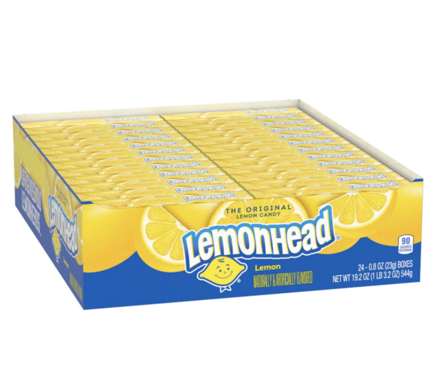 Lemonhead Hard Lemon Candy (24 count) for just $5.40 shipped!