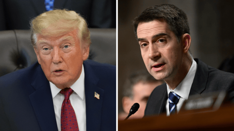 Trump, Cotton tussle over daylight savings after cell phone number leak