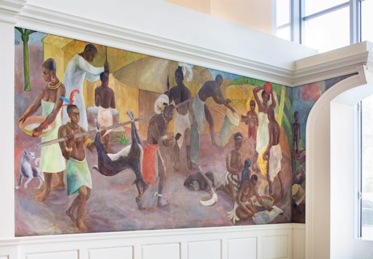 WPA Murals at Harlem Hospital Restored to Their Original Glory