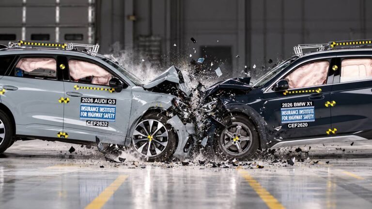 Audi Q3 Vs. BMW X1 Crash Tests Reveal a Major Safety Gap