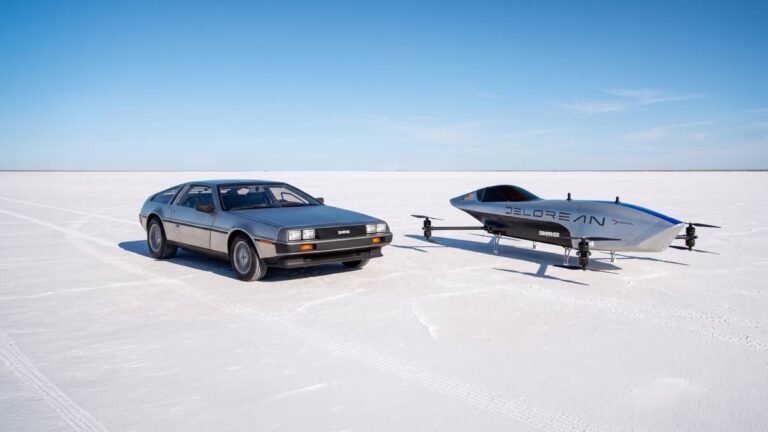 Great Scott! DeLorean Is Getting Into Flying Car Racing