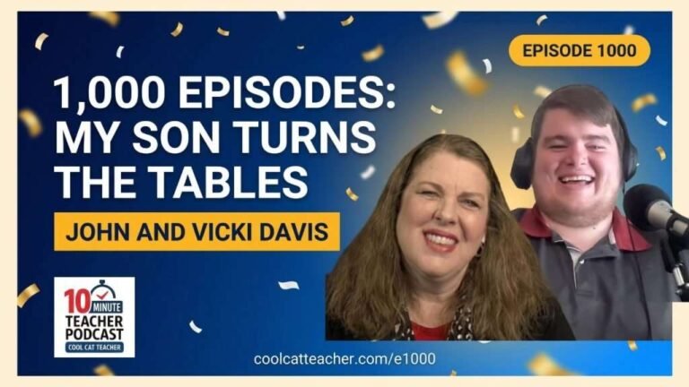 Celebrating 1,000 Episodes: My Son Turns the Tables on Me!