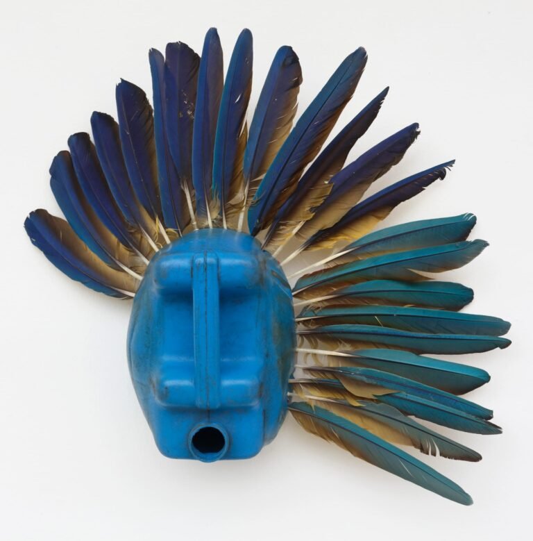 Found Object Masks by Romuald Hazoumè Counter Sorrow with Sympathy