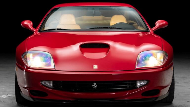 It's Not Even Close: Michael Jordan's Classic Ferrari Shatters Previous Auction Record
