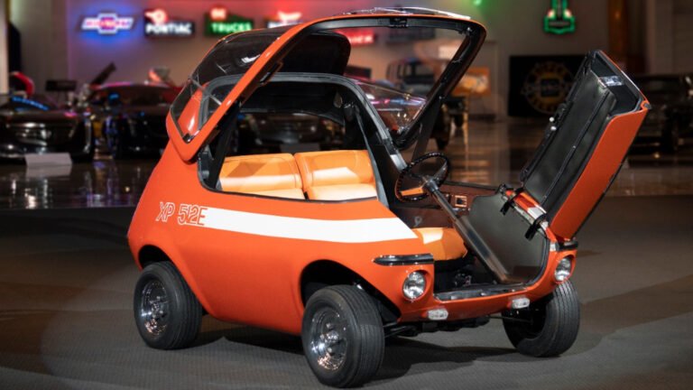 GM's 1969 XP 512E Concept Car Was A Tiny EV With A 58-Mile Range