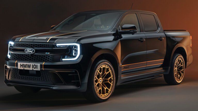 Ford's Coolest Street Truck Gains Gold Rims And Racing Stripes, But You Still Can't Have It