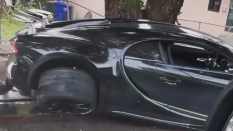 Thought You Had A Bad Day? At Least You Didn't Crash A Bugatti Like This Guy