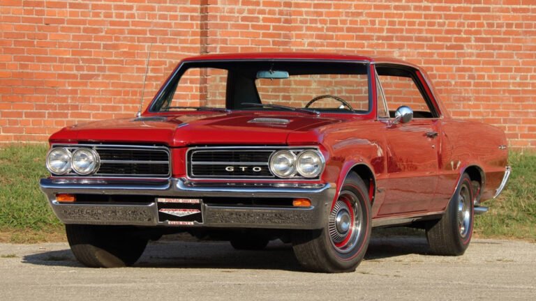 Why Is Pontiac's Muscle Car Called The GTO? Here's What It Means