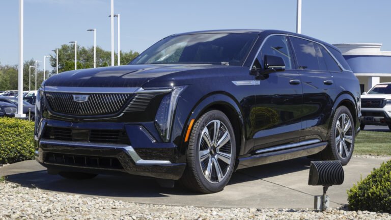 Six Cadillac EVs Destroyed In A Massive 18-Hour Dealership Blaze