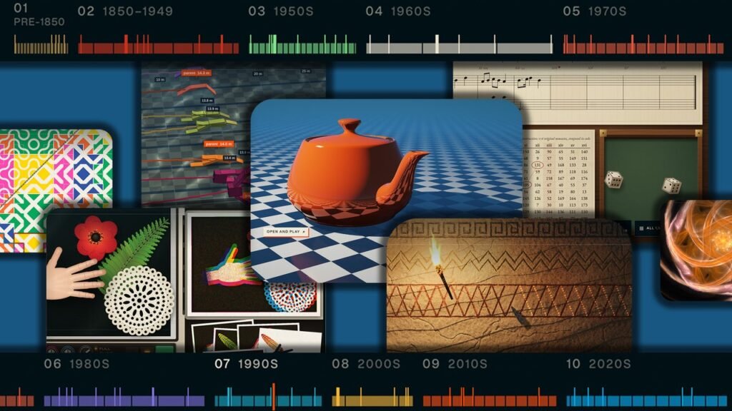 This cool interactive visual argues that generative art began in a cave