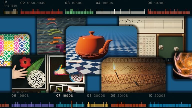 This cool interactive visual argues that generative art began in a cave