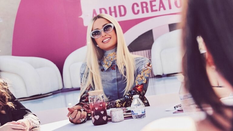 Inside Paris Hilton’s house party for celebrities and creators with ADHD