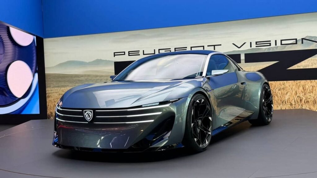 Peugeot Revives the RCZ as a Stunning 500-HP Electric Coupe Concept