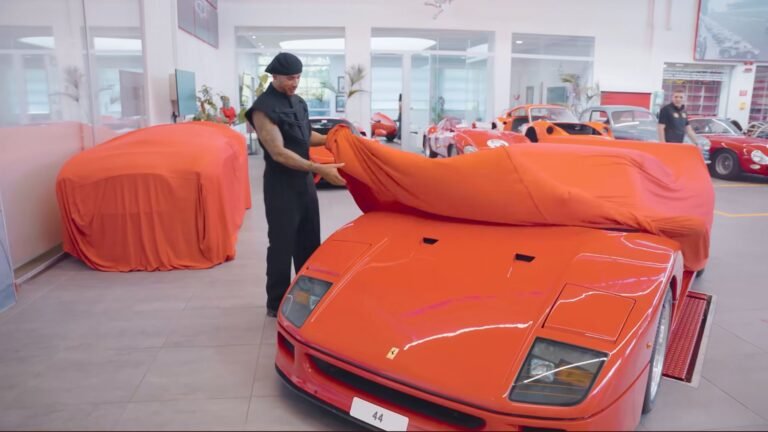 Lewis Hamilton's Ferrari F40 Restoration Uncovers An Incredible Coincidence