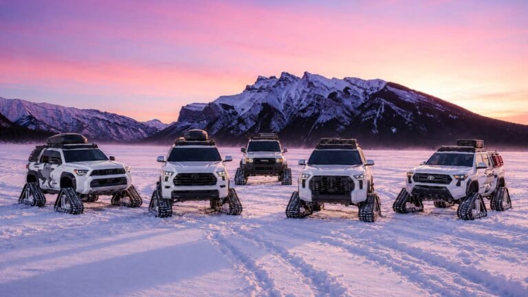 Toyota Turns the Tacoma, 4Runner and More Into Tracked Snow Machines