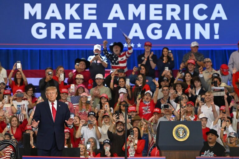 Trump touts methane rollback at Paxton campaign stop