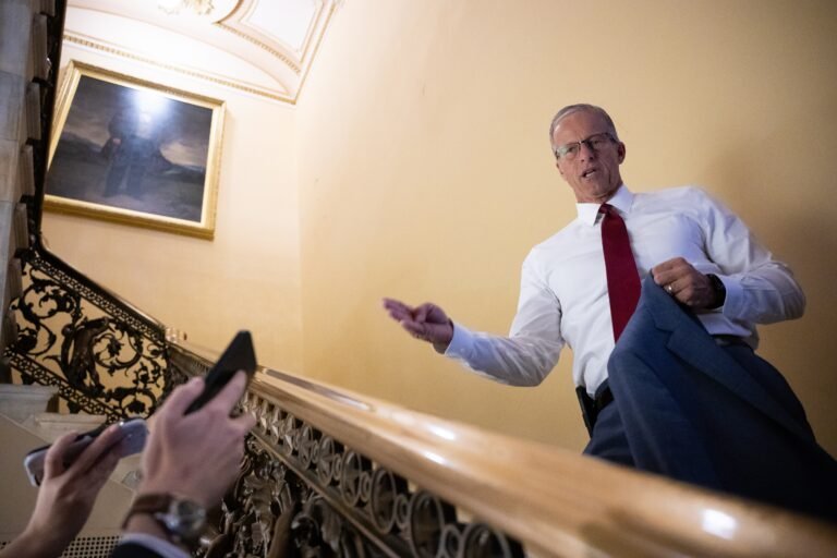 John Thune says 'no clear path forward' for clock-change bill