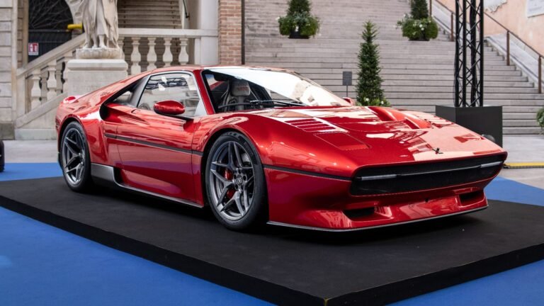 V8, Manual Gearbox, Carbon Body: Meet The Modern 308 Built Without Ferrari's Help